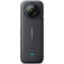 Camera video actiune X4 8K, 360°, Negru