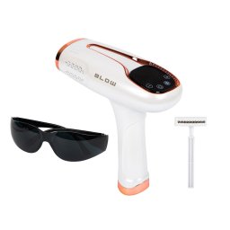 Epilator IPL light funcție Ice Cool 9 niveluri de putere filtru UV încorporat mod flash automat eficacitate de lungă durată Alb