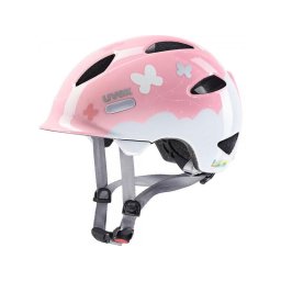 Children’s cycling helmet Uvex oyo style butterfly pink 50-54
