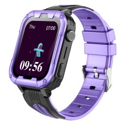 Ceas Smartwatch Pentru Copii, Wonlex KT32, Violet