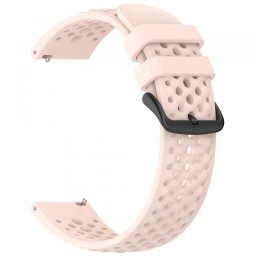 Curea Techsuit W083 pentru Amazfit Watch / Samsung Watch Series, 22mm, Roz