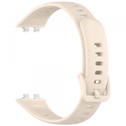 Curea Techsuit W081 pentru Huawei Band 11 / 11 Pro, Crem