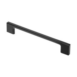 Manere pentru mobilier model B0014/W1203, finisaj negru (Distanta dintre gauri: 192 mm)