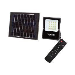 Proiector solar LED exterior 12W, 3,2V, 4000K, IP65