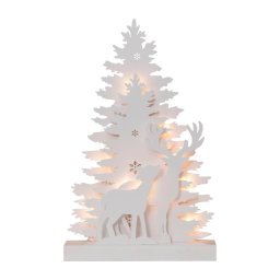 Eglo 410417 - Decorațiune LED de Crăciun FAUNA 10xLED/0,03W/2xAA