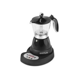 G3Ferrari G1004500 - Cafetieră moka electrică RISVEGLIO 400W/230V, neagră