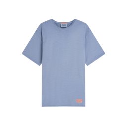 SCOTCH & SODA T-Shirt Rawedged Relaxedfit Garmentdyed 182282 410 infinity