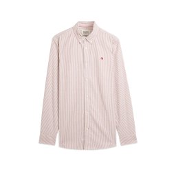 SCOTCH & SODA Cămaşă Oxford Striped Regular Fit 183093 610 biking red stripe