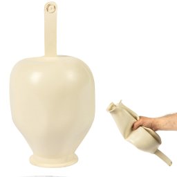 Membrana (burduf) cauciuc pentru hidrofor 24L alba, cu coada