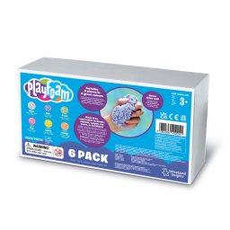 Spuma de modelat Playfoam pentru copii, 6 culori, Setul elevului