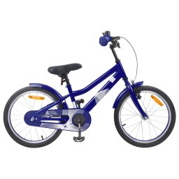 Bicicleta pentru Copii 18 Inci pentru 5-7 ani Albastru închis GartenMobel Dekor
