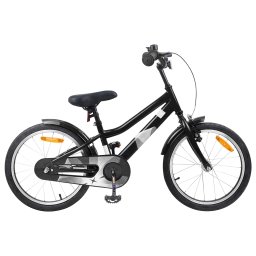Bicicleta pentru Copii 18 Inci pentru 5-7 ani Negru GartenMobel Dekor