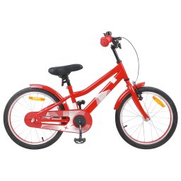 Bicicleta pentru Copii 18 Inci pentru 5-7 ani Rosu GartenMobel Dekor