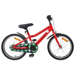 Bicicleta pentru Copii 18 Inci pentru 5-7 ani Rosu GartenMobel Dekor