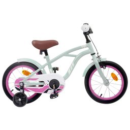 Bicicleta pentru Copii 12 Inci pentru 2-4 ani Verde deschis GartenMobel Dekor