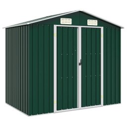 Sopron de gradina, verde, 205 x 129 x 183, otel galvanizat GartenMobel Dekor