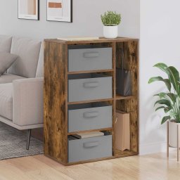 Bufet cu sertar Stejar fumuriu 60 x 33,5 x 84 cm GartenMobel Dekor