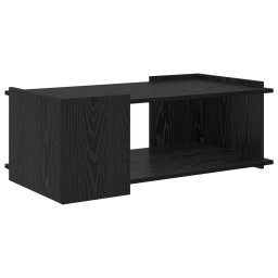 Masa de cafea Stejar Negru 90 x 50 x 33 cm Lemn prelucrat GartenMobel Dekor