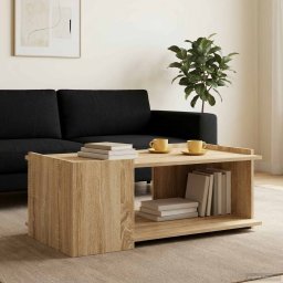 Masa de cafea Stejar Sonoma 90 x 50 x 33 cm Lemn prelucrat GartenMobel Dekor
