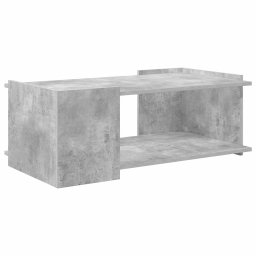 Masa de cafea Gri Beton 90 x 50 x 33 cm Lemn prelucrat GartenMobel Dekor