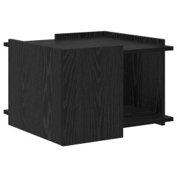 Masa de cafea Stejar Negru 50,5 x 50 x 33 cm Lemn prelucrat GartenMobel Dekor