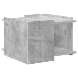 Masa de cafea Gri Beton 50,5 x 50 x 33 cm Lemn prelucrat GartenMobel Dekor