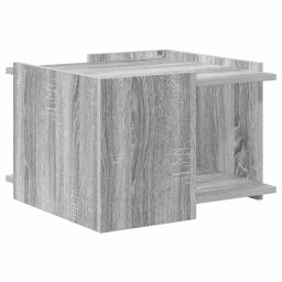 Masa de cafea Sonoma gri 50,5 x 50 x 33 cm Lemn prelucrat GartenMobel Dekor
