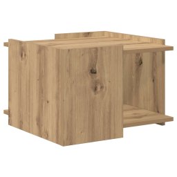 Masa de cafea Stejar Artizanal 50,5 x 50 x 33 cm Lemn prelucrat GartenMobel Dekor