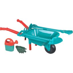 Set de gradina pentru copii Strend Pro cu roaba si 6 accesorii