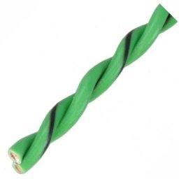 Cablu difuzor rasucit 2x4,0 mm² verde Audio System, 1 m