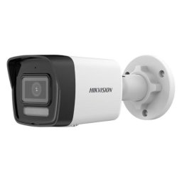 Camera IP Hikvision 4MP cu microfon, PoE si Smart Hybrid Light 2.8 mm