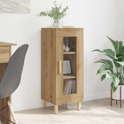Bufet Stejar Artizanal 34.5 x 32.5 x 90 cm Lemn compozit GartenMobel Dekor