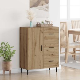 Bufet cu sertar Stejar Artizanal 69,5 x 34 x 90 cm GartenMobel Dekor