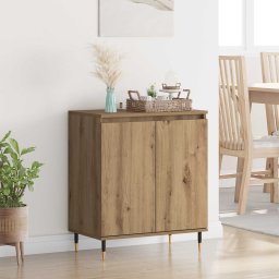 Bufet Stejar Artizanal 60 x 35 x 70 cm Lemn compozit GartenMobel Dekor