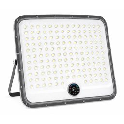 Proiector solar LED Exterior 400W IP65 cu panou separat cu senzor de miscare puternic