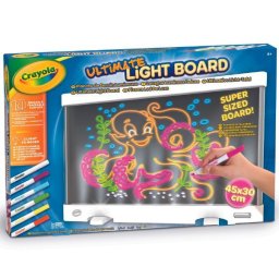 Crayola: Neon Tablă iluminată de desen cu markere