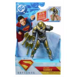 Figurină de acțiune DC Studios Superman: Lovitură epică cu ciocanul - 15 cm