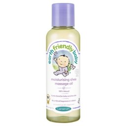 Ulei de masaj, cu unt de shea, Earth Friendly Baby, 125 ml