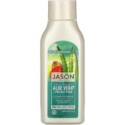 Balsam hidratant cu aloe vera 80% si fruct de cactus, pentru par uscat, Jason, 454 ml