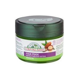 Masca bio restructuranta pentru par cu ulei de argan, Corpore Sano, 250 ml