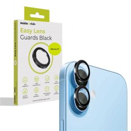 Protecție cameră Mobile Origin Easy Lens Guards, - 17 pentru Apple iPhone 17 – Negru