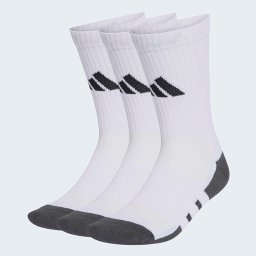 Set 3 perechi șosete de fitness ADIDAS Alb