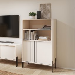 Comodă înaltă Nexo ADRK Cașmir PAL laminat 16 mm 80x40x127 cm