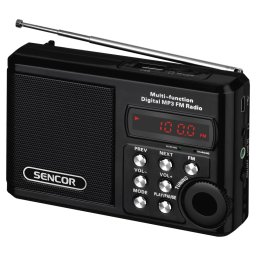 SENCOR SRD 215 B Radio de buzunar
