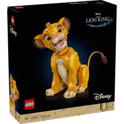 LEGO® Disney Classic 43247 - Adolescentul Simba, Regele Leu