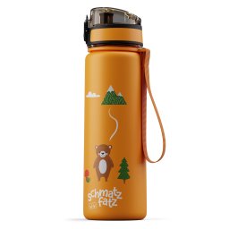 Klarstein schmatzfatz, sticlă de băut, sticlă sport, 500 ml, 24 cm, tritan (SMF5-OrangF-bb-500ml)