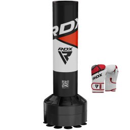 Sac de Box Copii RDX R8 4ft/120cm cu Mănuși - Rosu