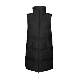 VERO MODA Geacă Vmnoe Coated Waistcoat Boos 10267107 C-N10 Black