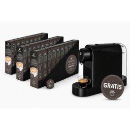 Pachet 24 cutii capsule Tchibo Cafissimo Crema Intense Aroma si espressor Tchibo Pure Plus cadou