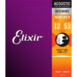 Elixir Nanoweb Acoustic Light 012 053